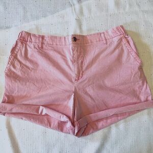 Old Navy Pink Twill Shorts  Size XL